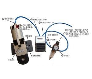 氣動免換模八點壓接機